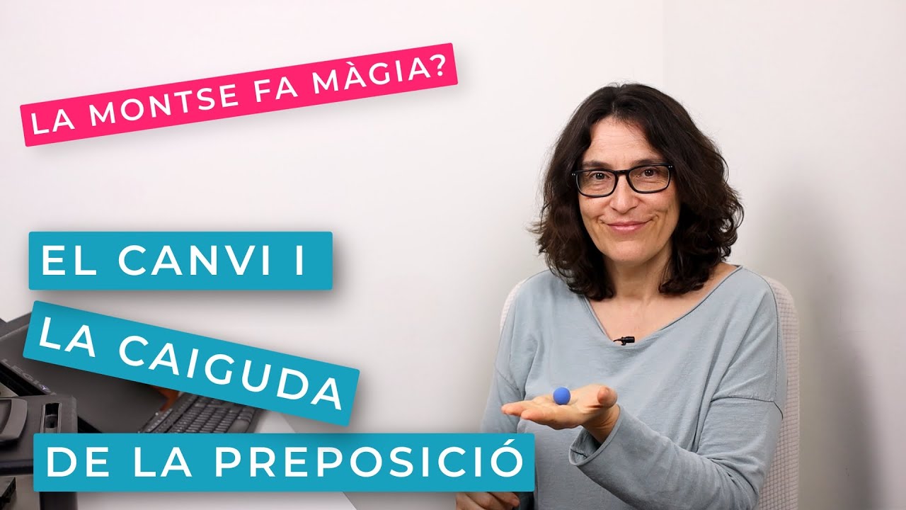 El canvi i la caiguda de la preposició