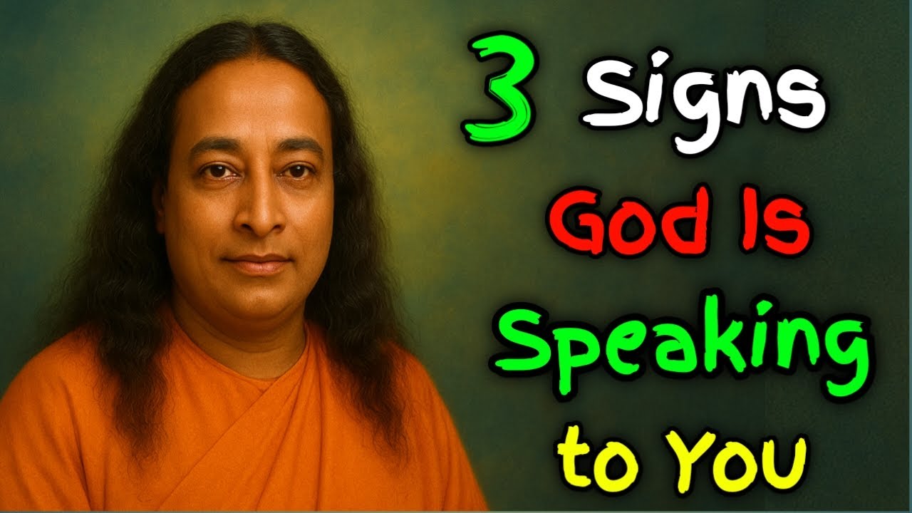 3 Signs God Is Speaking to You | Paramhansa Yogananda’s Wisdom for Spiritual Awakening #divyaantar 