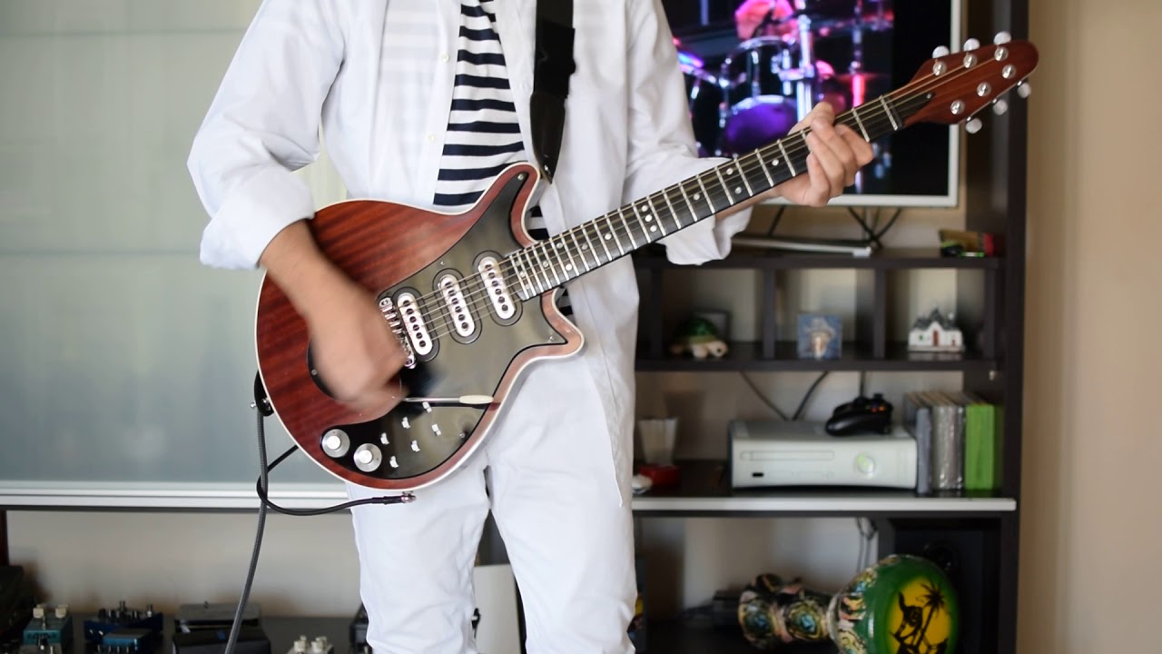 Ep. 3 -IN THE LAP OF THE GODS-SEVEN SEAS OF RHYE- TEAR IT UP-Queen Wembley '86 Guitar Cover Series -