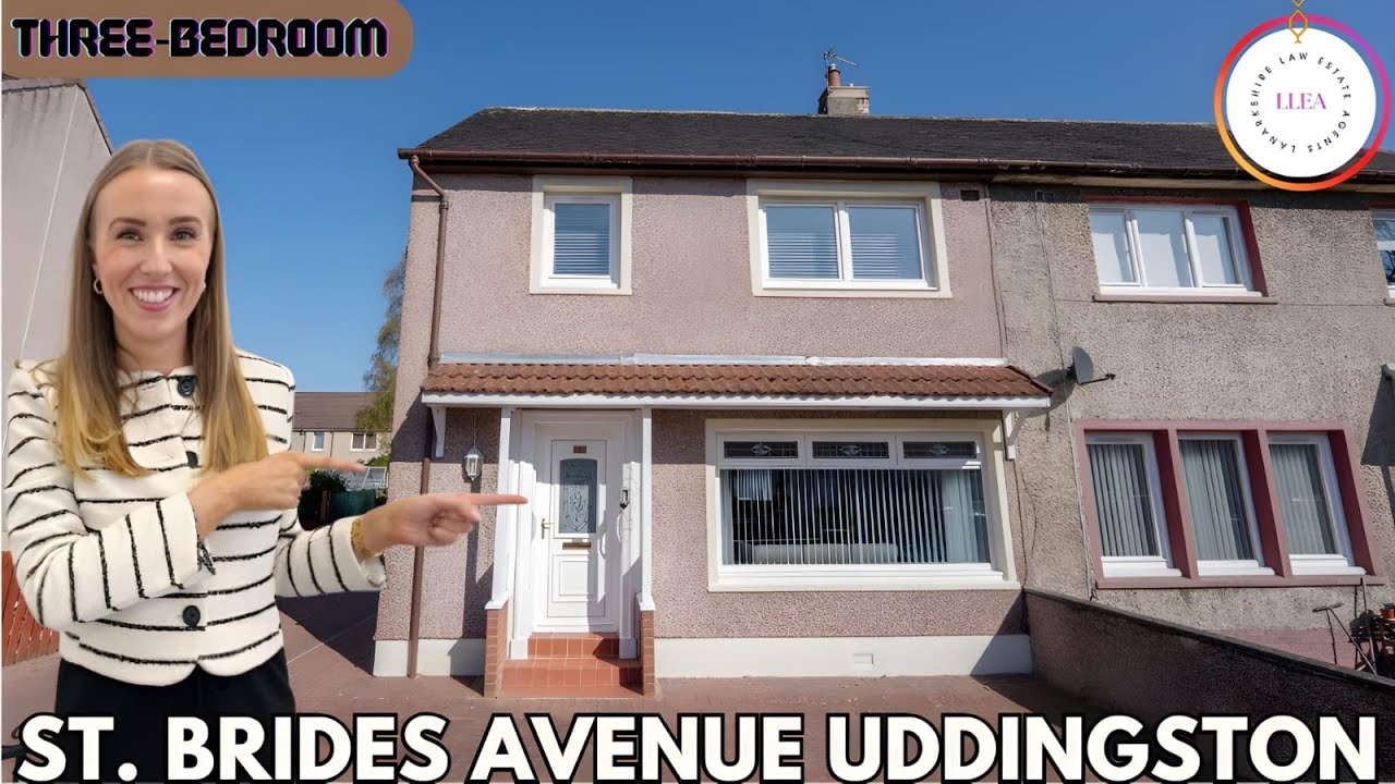 Stunning 3-Bedroom Semi-Detached Home for Sale in Uddingston | St. Brides Avenue
