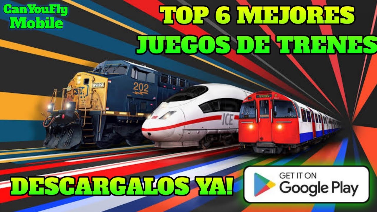 🚄 ¡Top 6 Simuladores de Trenes para Android e iOS! 📱🕹️ Descubre las Vías Virtuales más Emocionantes