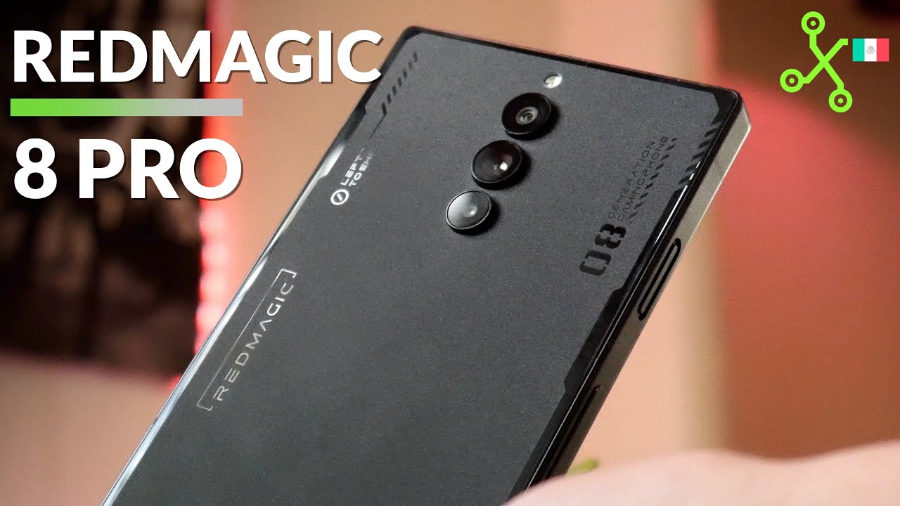 RedMagic 8 PRO en México | Smartphone GAMER con Snapdragon 8 Gen 2