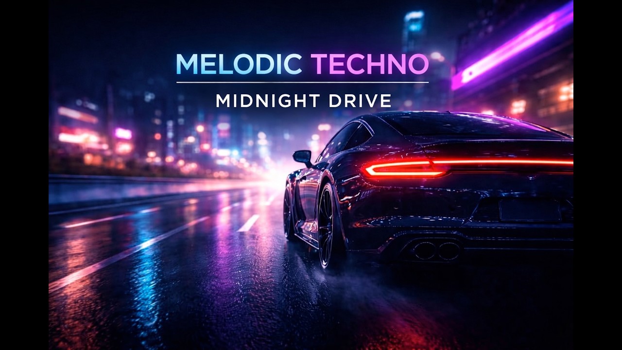 Night Drive Melodic Techno | 2 Hours Deep Progressive Journey