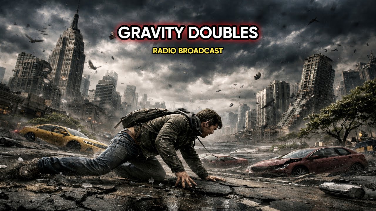 You Are Listening To the Radio as Gravity Doubles Across Earth