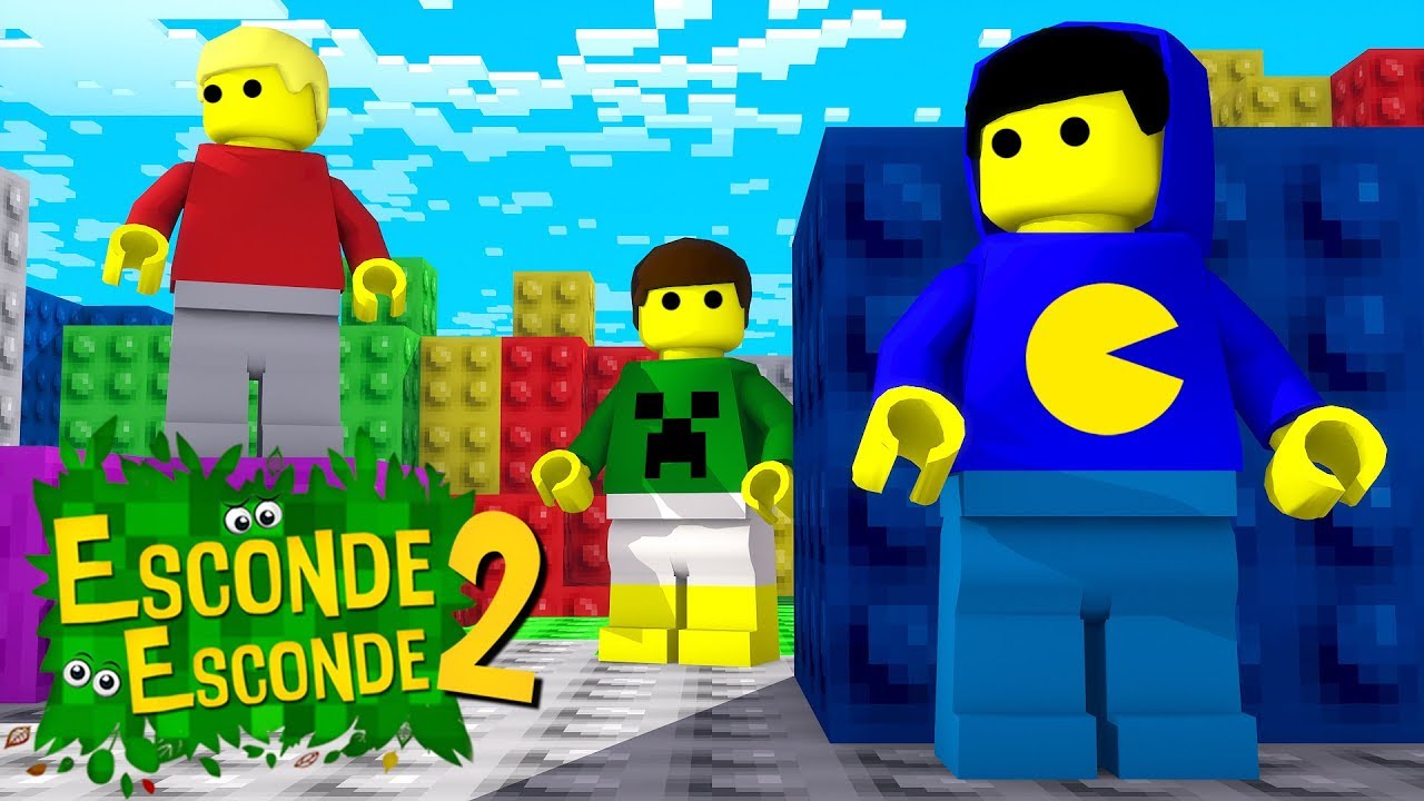 Minecraft: ESCONDE ESCONDE DE LEGO! (Esconde Esconde 2)