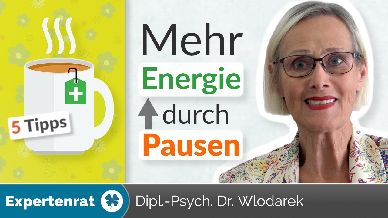 Mehr Energie durch Pausen! – 5 Tipps, wie Pausen sie kreativer, produktiver & glücklicher machen!