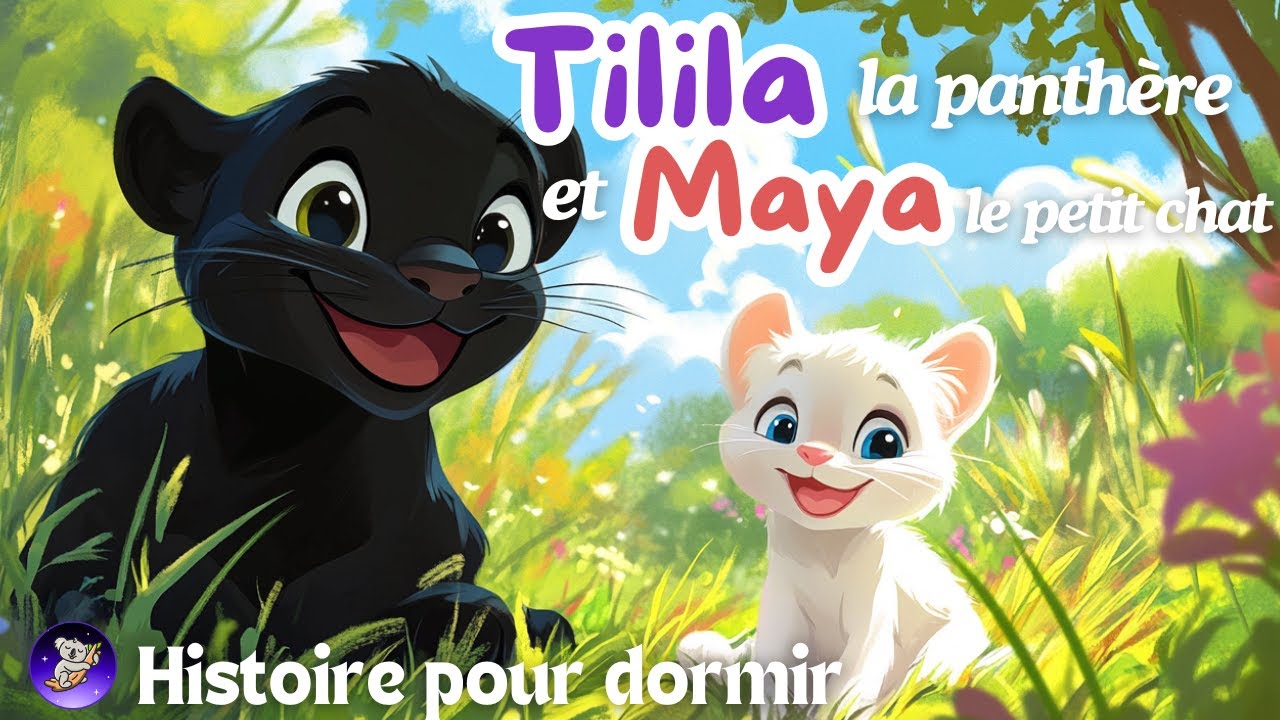 Tilila la panthère et Maya le petit chat 😸 histoire pour s'endormir | Histoire pour dormir | Conte