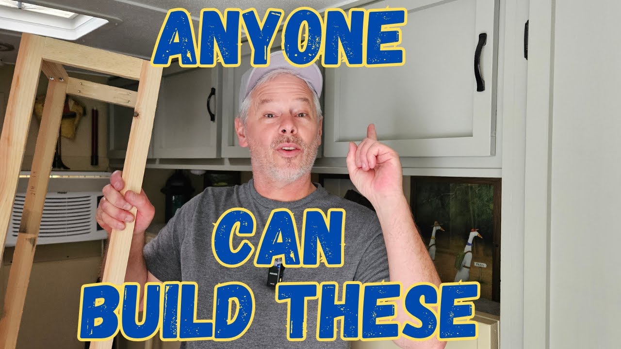 Simple Strong Lightweight Cabinets for Cargo Trailer Conversion, Van Life, OR???