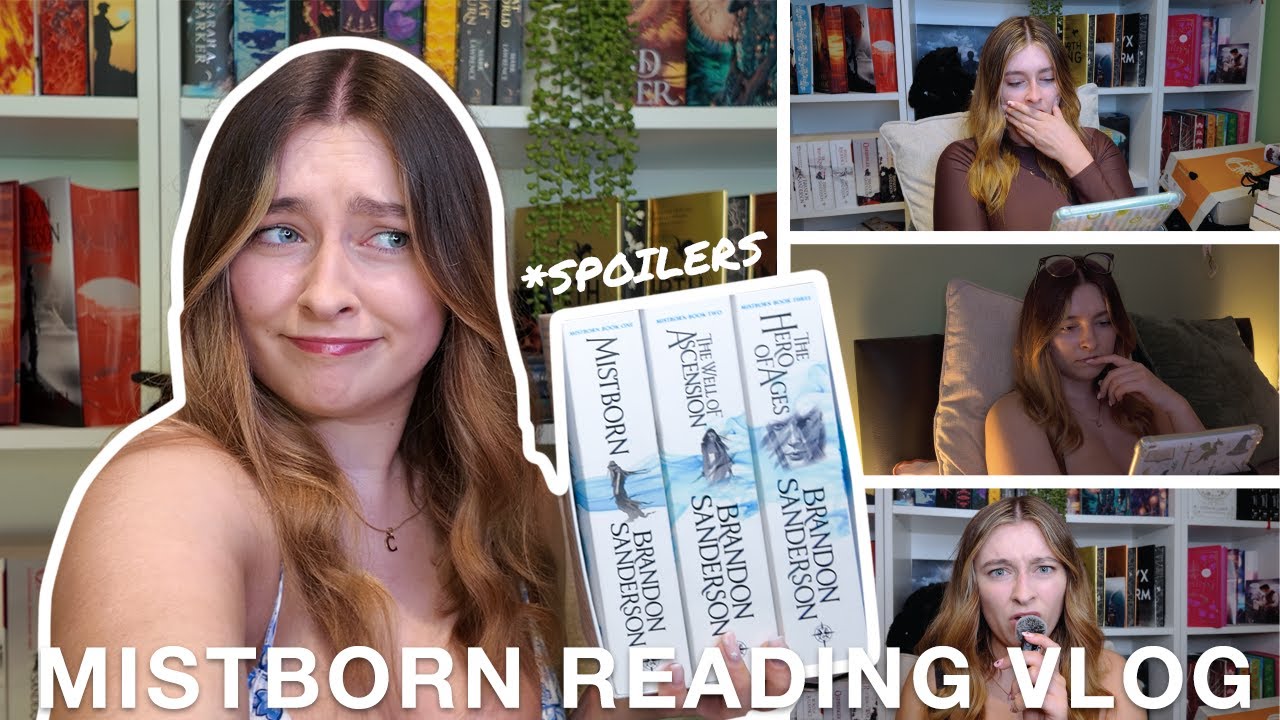Starting the Mistborn Trilogy ✨ | Cosmere Reading Vlog + Thoughts & Reactions!