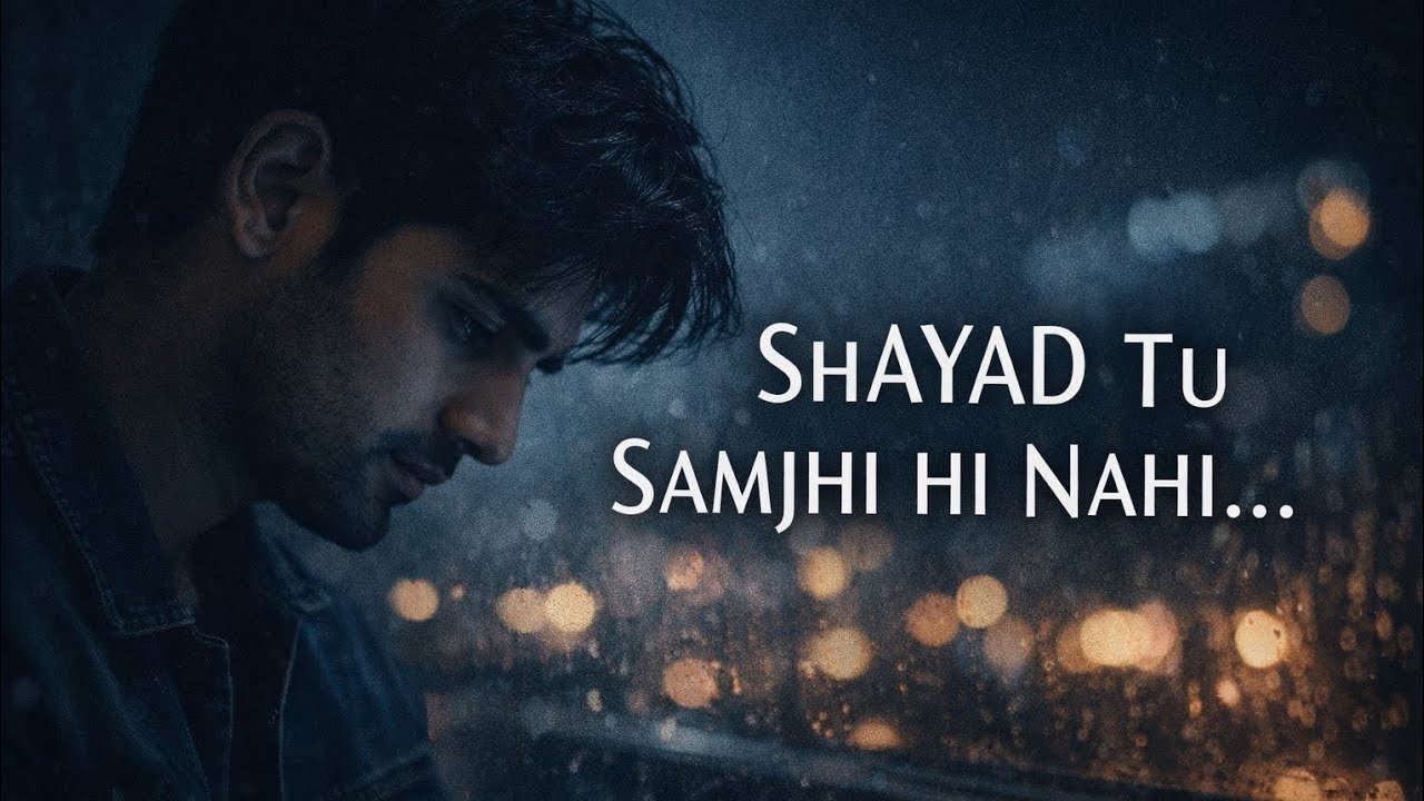 Shayad Tu Samjhi Hi Nahi | Silent Love Story | Heart Touching Song.
