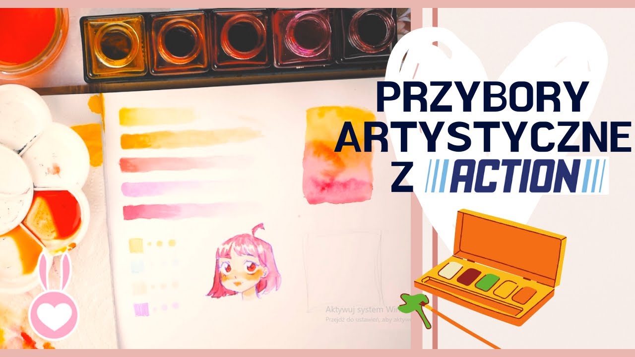 Maluję farbami z Action! - haulik artystyczny (bo na haul to za mało) (&bdquo;&bull; ֊ &bull;&bdquo;)🖍️