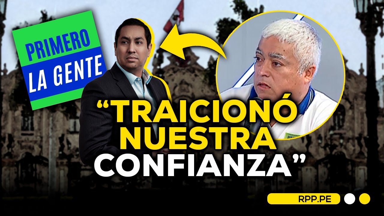 'Primero La Gente' sobre Miguel del Castillo: 