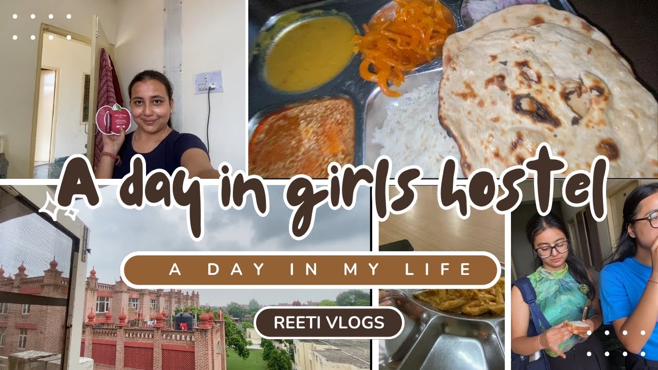 Khalsa college Amritsar Girls Hostel daily life vlog🌻| siya ko try krvaya canteen ka khana🙂