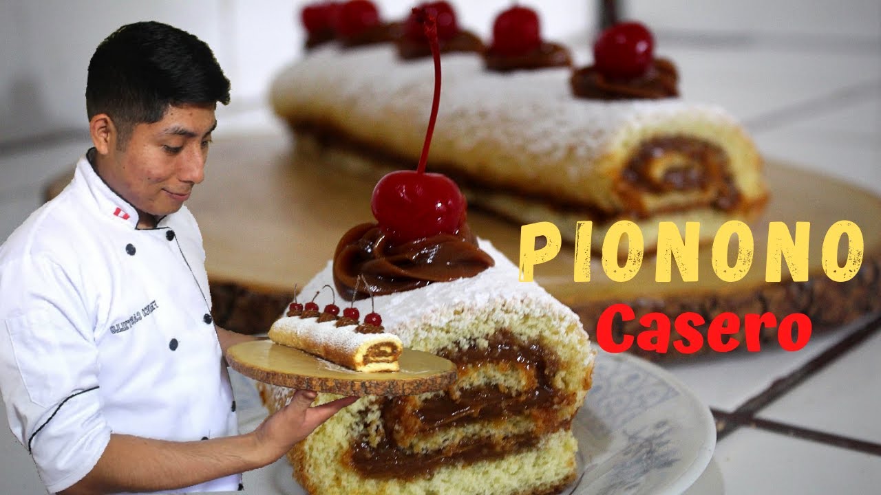 COMO PREPARAR PIONONO O BRAZO DE GITANO | FRANCO CASTILLO