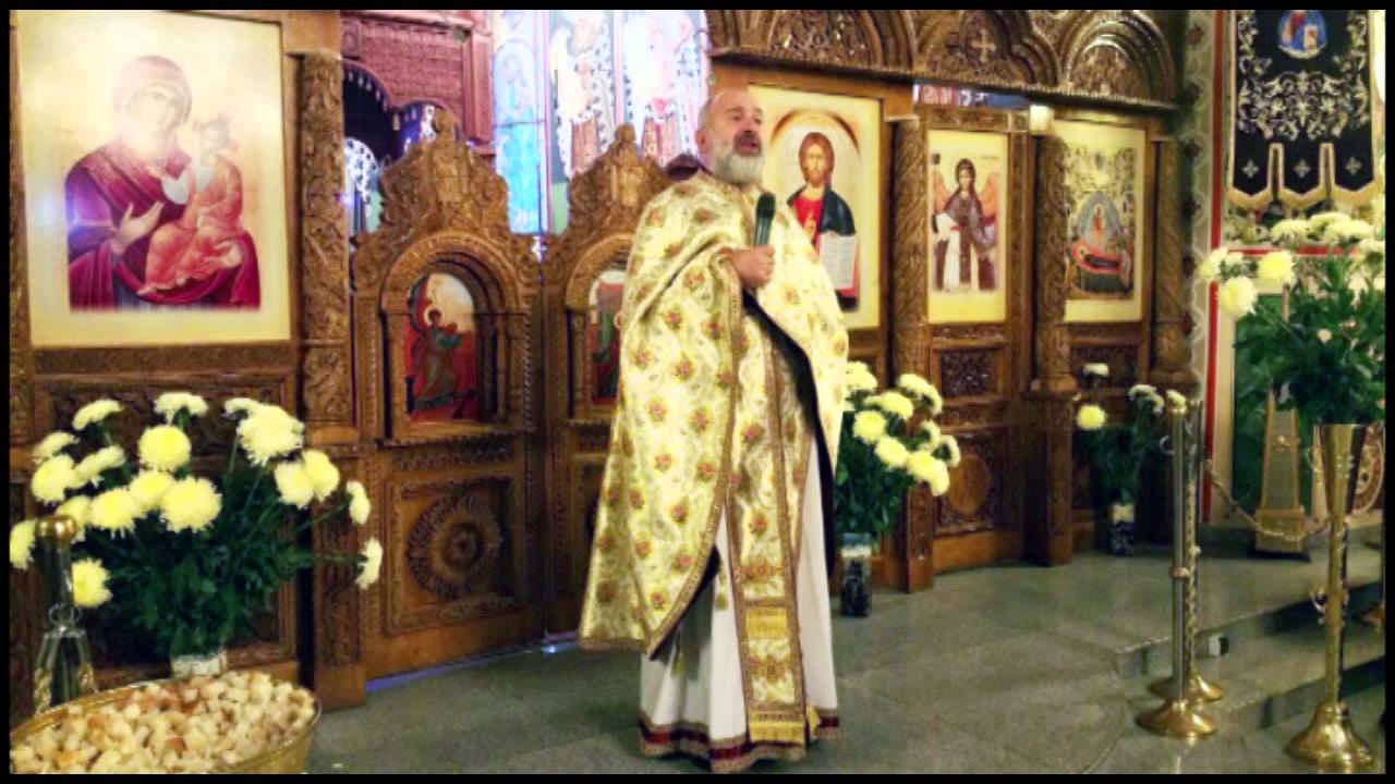 pr. Dinu Pompiliu - cuvânt la Pomenirea morţilor, 7 noiembrie 2015