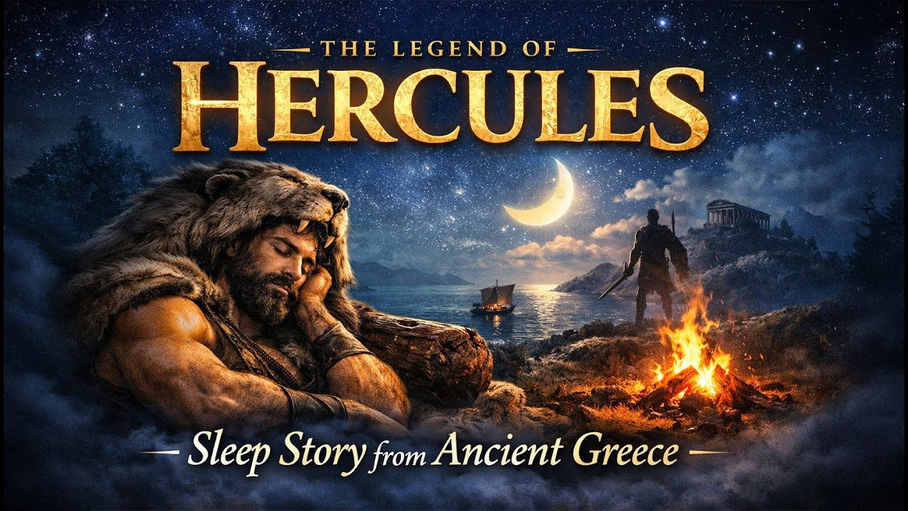 The Complete Legend of Hercules — Ancient Greek Mythology for Deep Sleep | Divine Halls