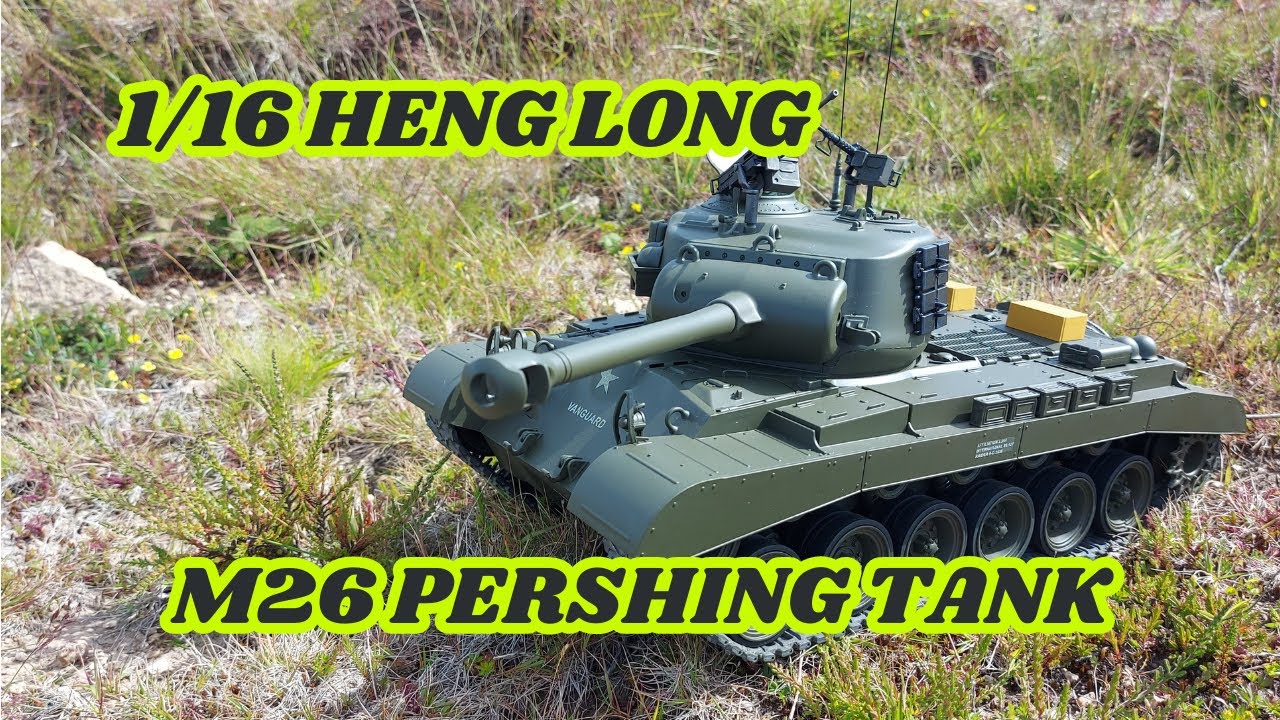 Heng Long M26 Pershing Tank - Out for a joy ride #rctank #rctanktracks #tanks #usarmy