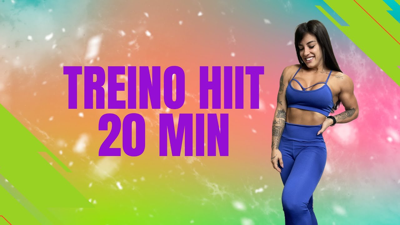 Treino HIIT VIBE - elimine 500kcal em apenas 20 min treino em casa