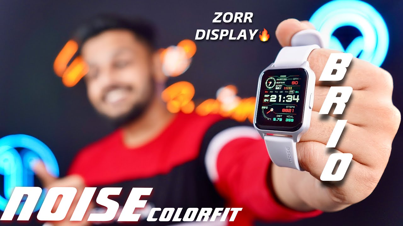 Noise Colorfit Brio || Smartwatch with Quality display & good UI🔥 *2999₹ 
