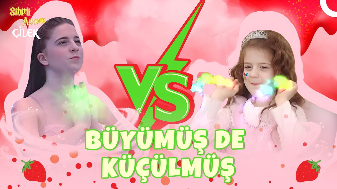 Küçük Çilek VS Büyük Çilek