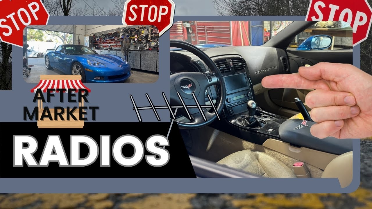 Why You SHOULDN'T Install AFTERMARKET RADIOS In Your C6 CORVETTE