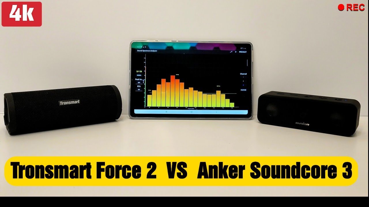 Anker Soundcore 3 VS Tronsmart Force 2 Bluetooth Speakers Comparison 2021