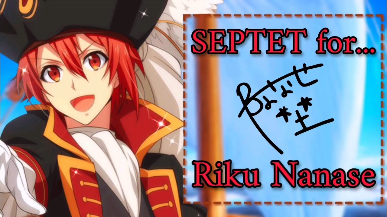 ☀️SEPTET for...☀️//by Riku Nanase//(Romaji/Arabic/English)