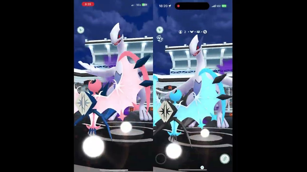 Shadow Lugia Duo, No 💎, No Weather Boost, Extrasensory/Future Sight, No Adventure Effect