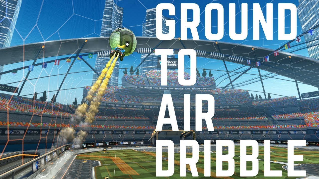 Air Dribble From Ground Rocket League Tutorial