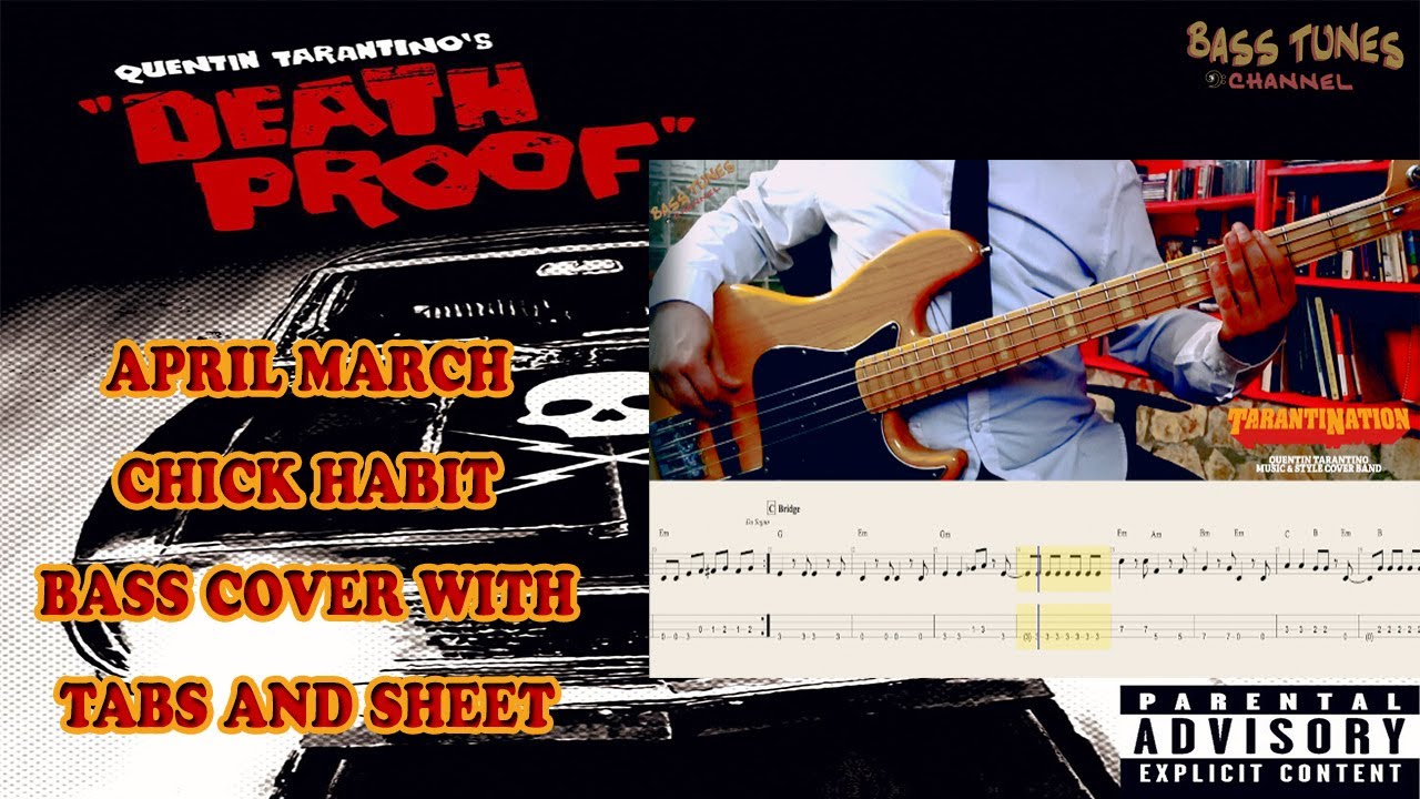 Chick Habit - April March BASS COVER (with TABS and SHEET)