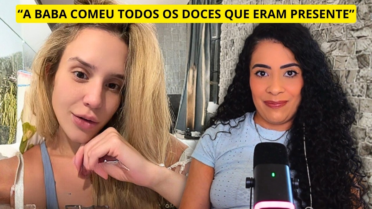 NOSSA BABA COMEU TODOS OS DOCES QUE COMPREI !