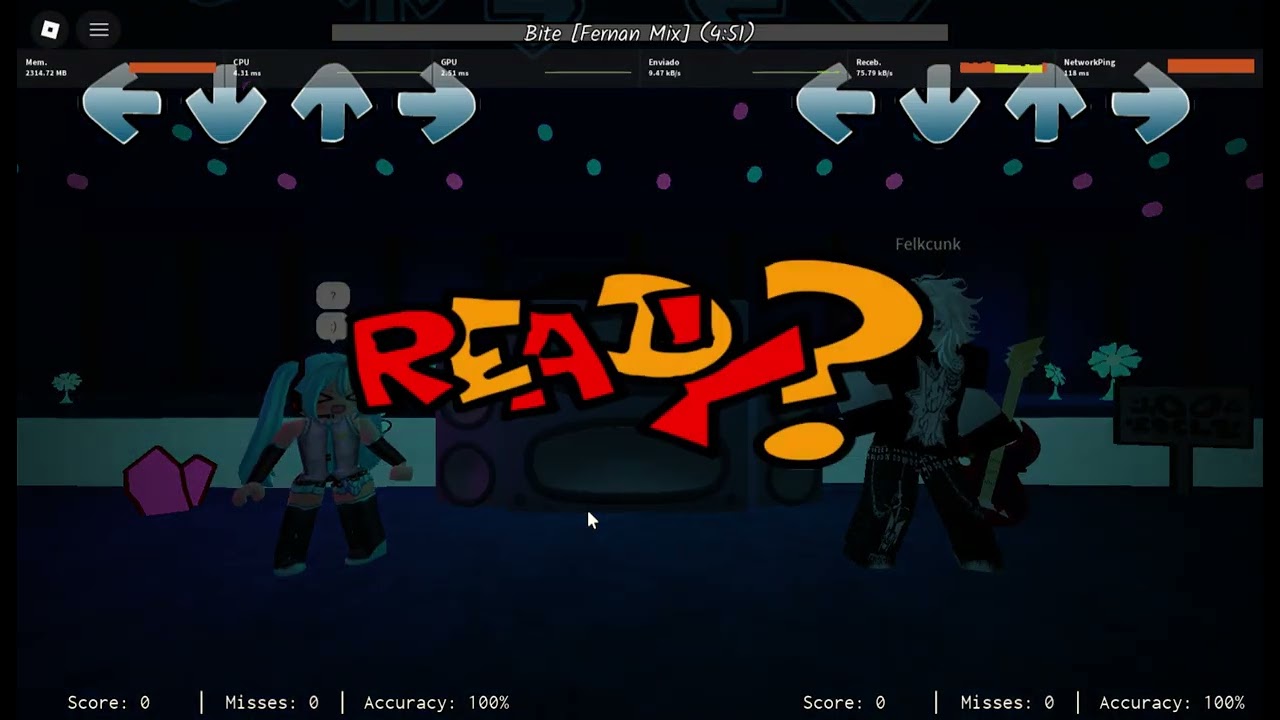#2:jogando Basically fnf:remix com aleatórios!