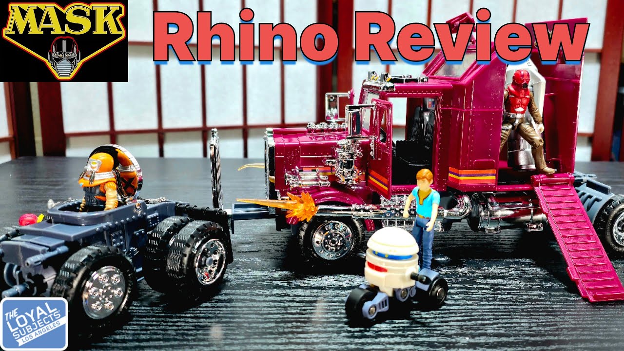 M.A.S.K. возвращается! 🚛💥 Обзор Loyal Subjects Rhino
