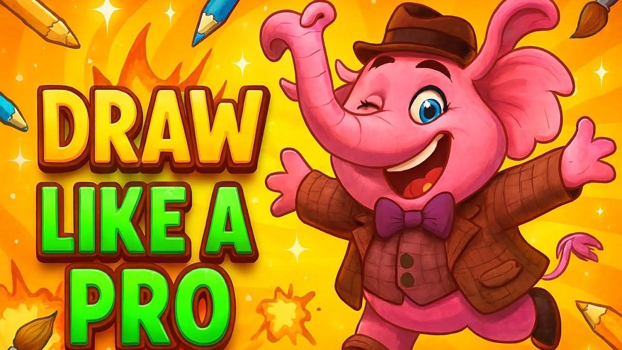 🎨 How to Draw Bing Bong | Easy Step-by-Step Drawing Tutorial for Kids