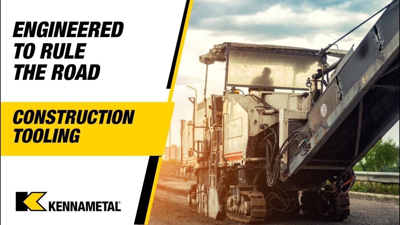 Stronger Roads Start Here: Kennametal Road Milling & Soil Stabilization