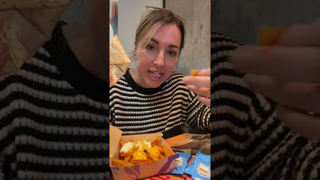 Trying taco 🌮 bell for the first time