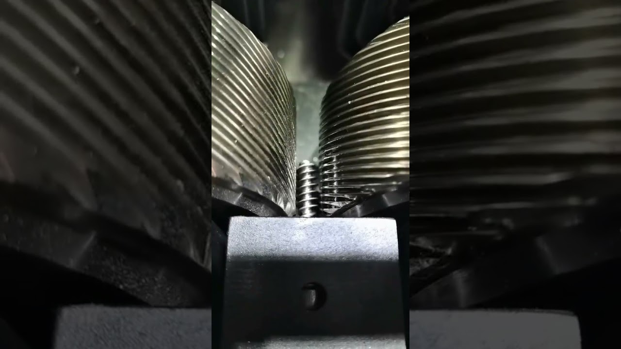 FEDA small module worm thread rolling machine CNC thread rolling machine