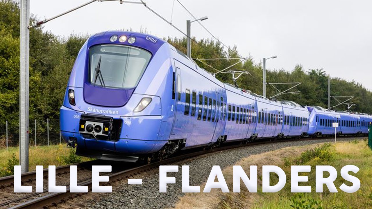 TGV Duplex Cab Ride Of Lille To Flanders │Train Driver's View / Zug F&uuml;hrerstandsmitfahrt