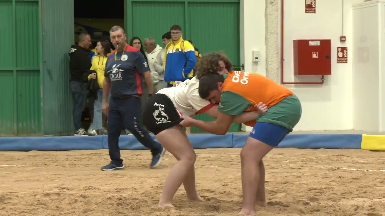 Manos a la Arena Youtube.Semifinal Juvenil Vuelta C.L U.Norte & C.L U.Sur Tías 2026 (Lucha Canaria)