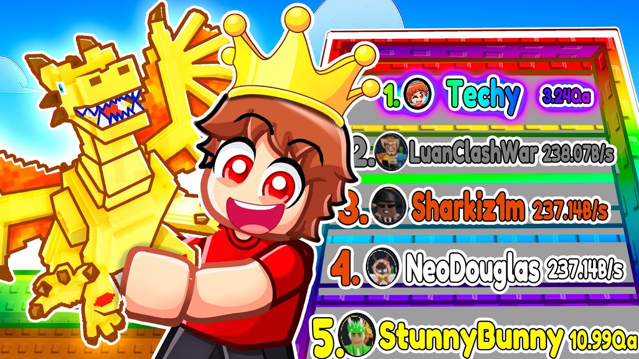 Techy — номер 1 в рейтинге Steal A Brainrot!