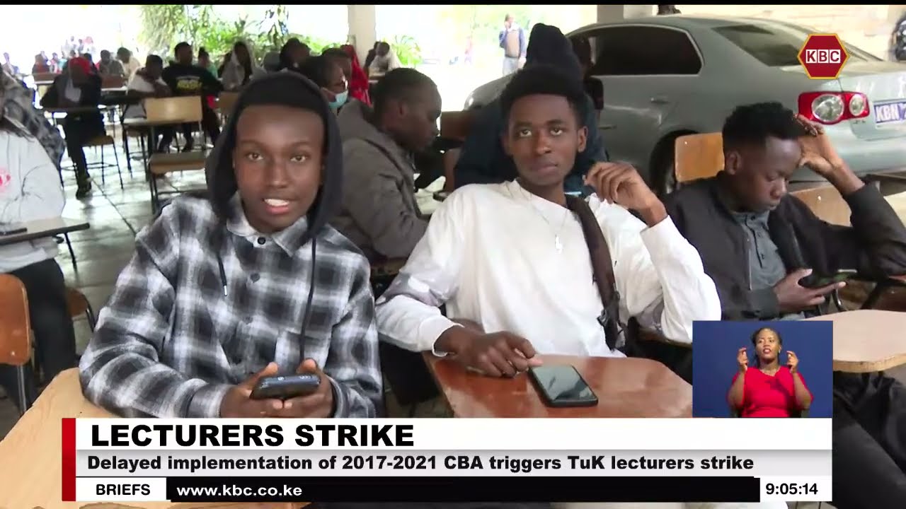 Technical University of Kenya lecturers down tools over salary increment