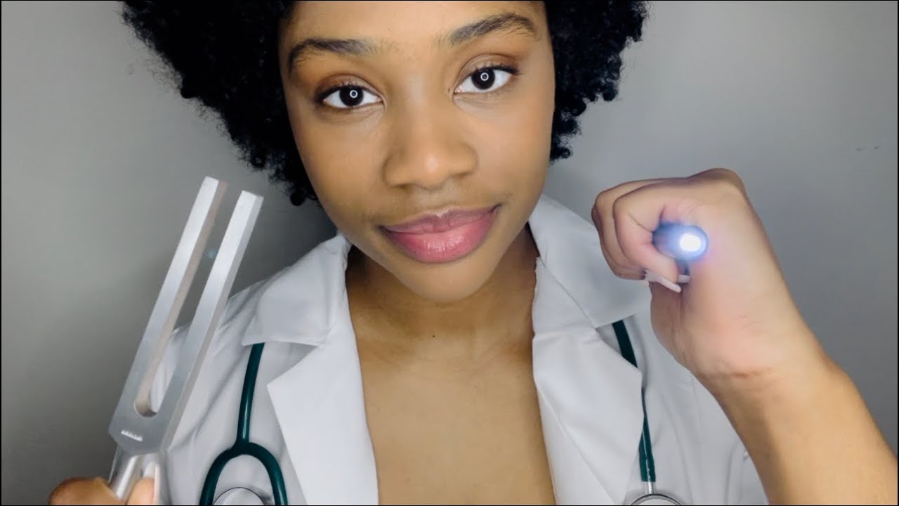 ASMR | CRANIAL NERVE EXAM 2 (soft spoken, five senses, light, ear to ear)