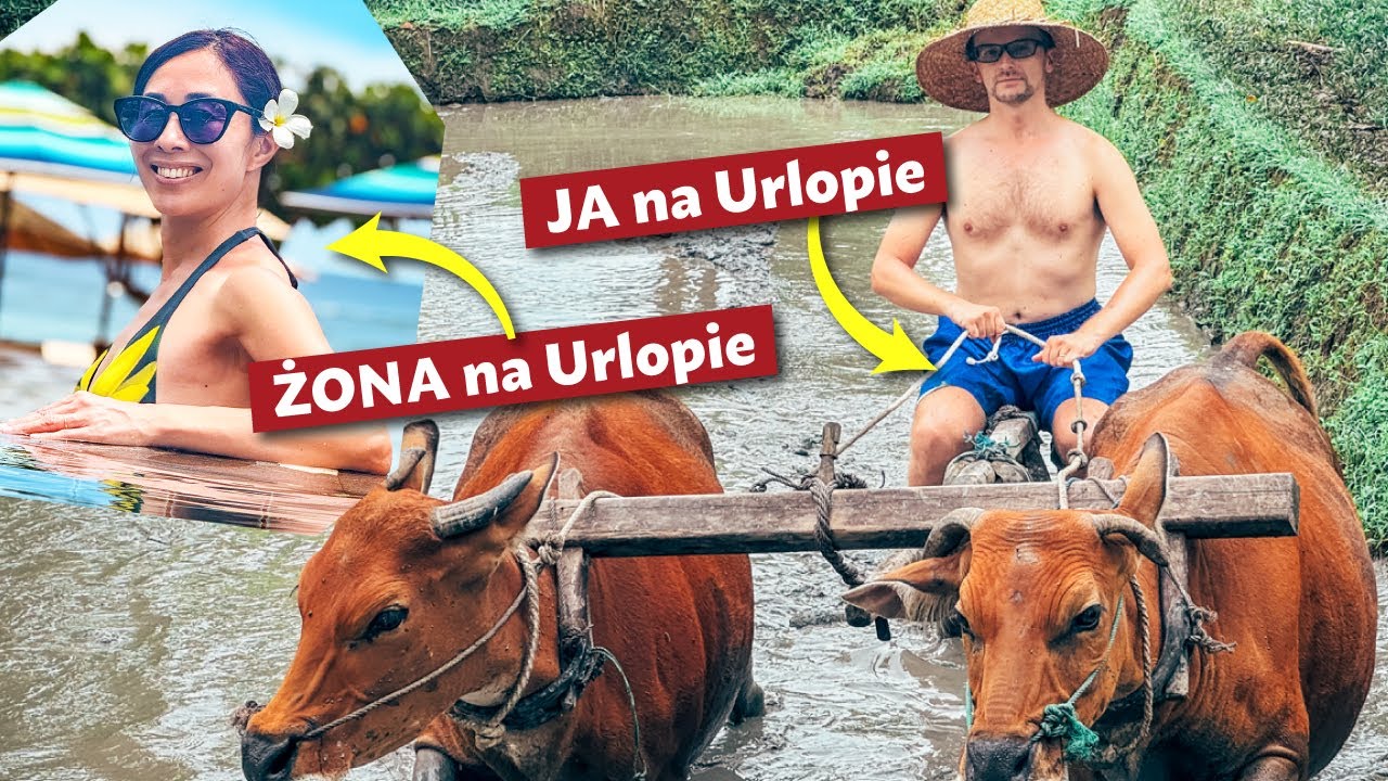 Japońska żona zabrała mnie na urlop na BALI