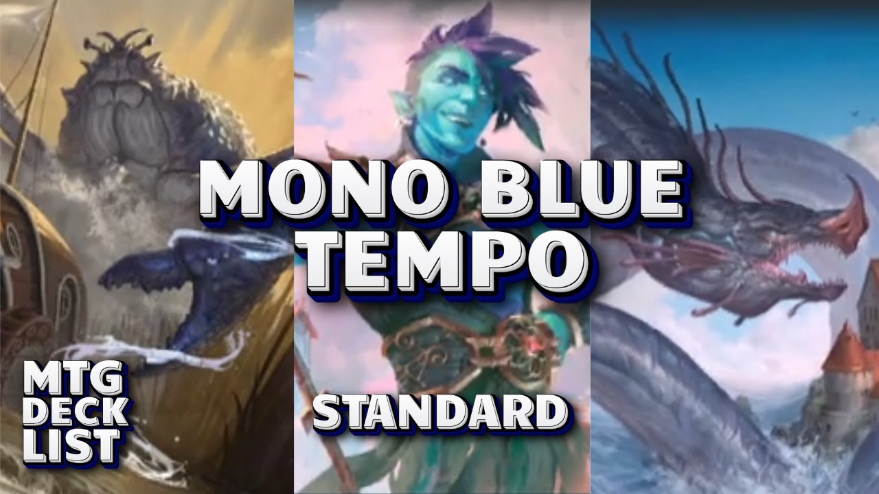 Aggro Decks HATE Our Bounce Spells! Foundations Standard Mono Blue Tempo MTG Arena