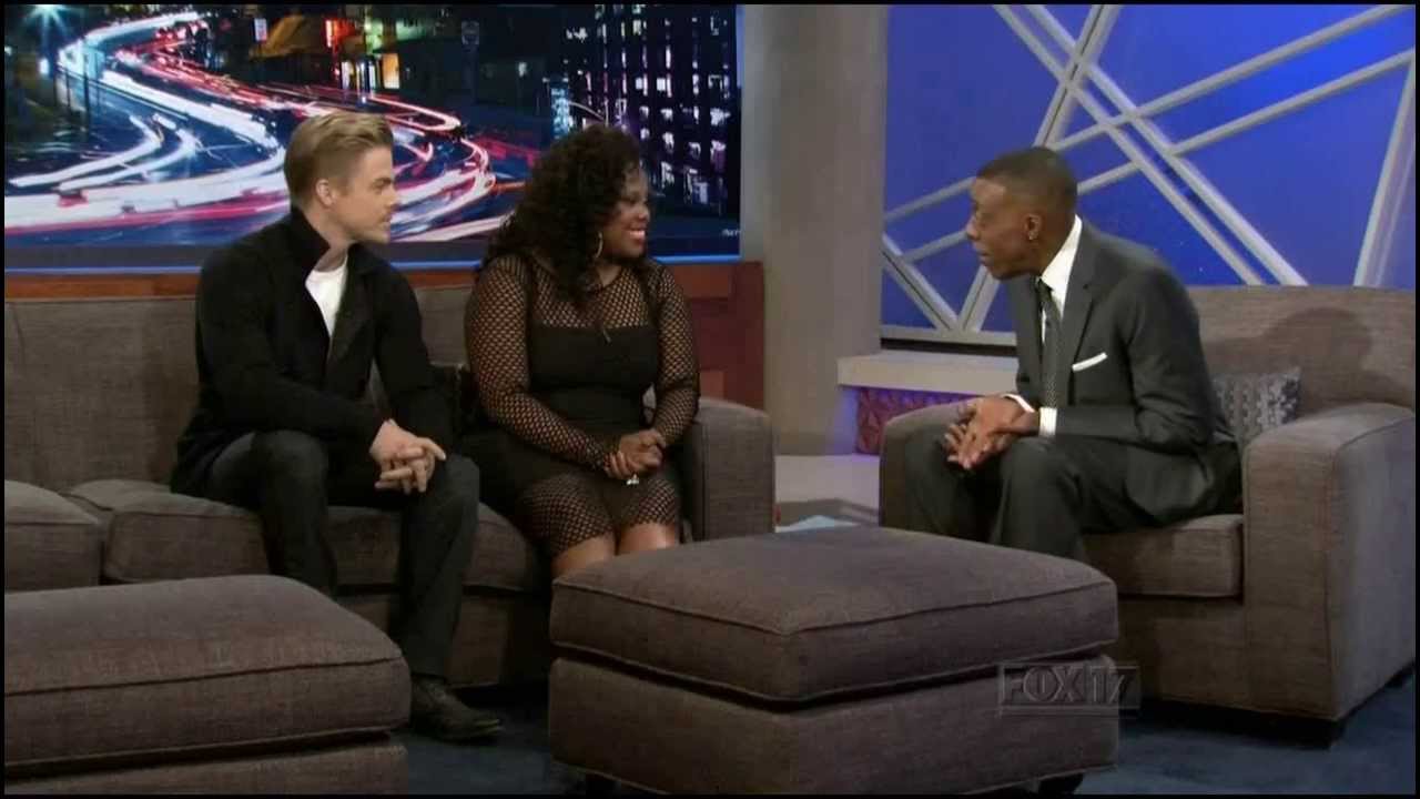 Derek and Amber on The Arsenio Hall Show  Oct 17, 2013