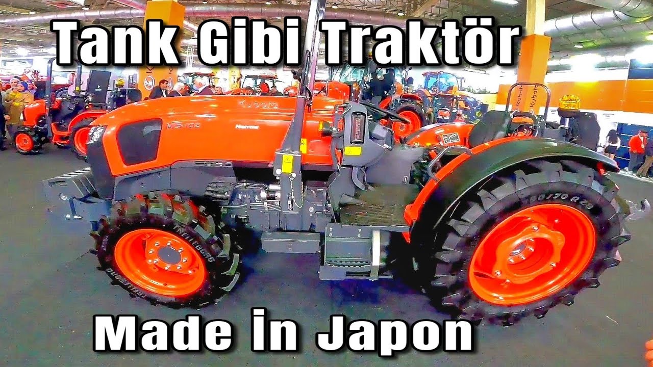 Japonlar Tank Gibi Traktör Yapmış. Kubota M5-102