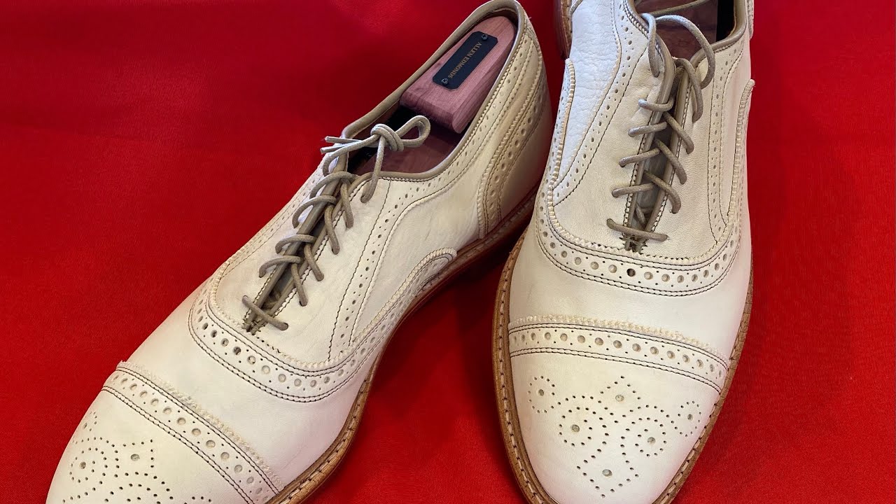 Unboxing Allen Edmonds Bone Standmoks