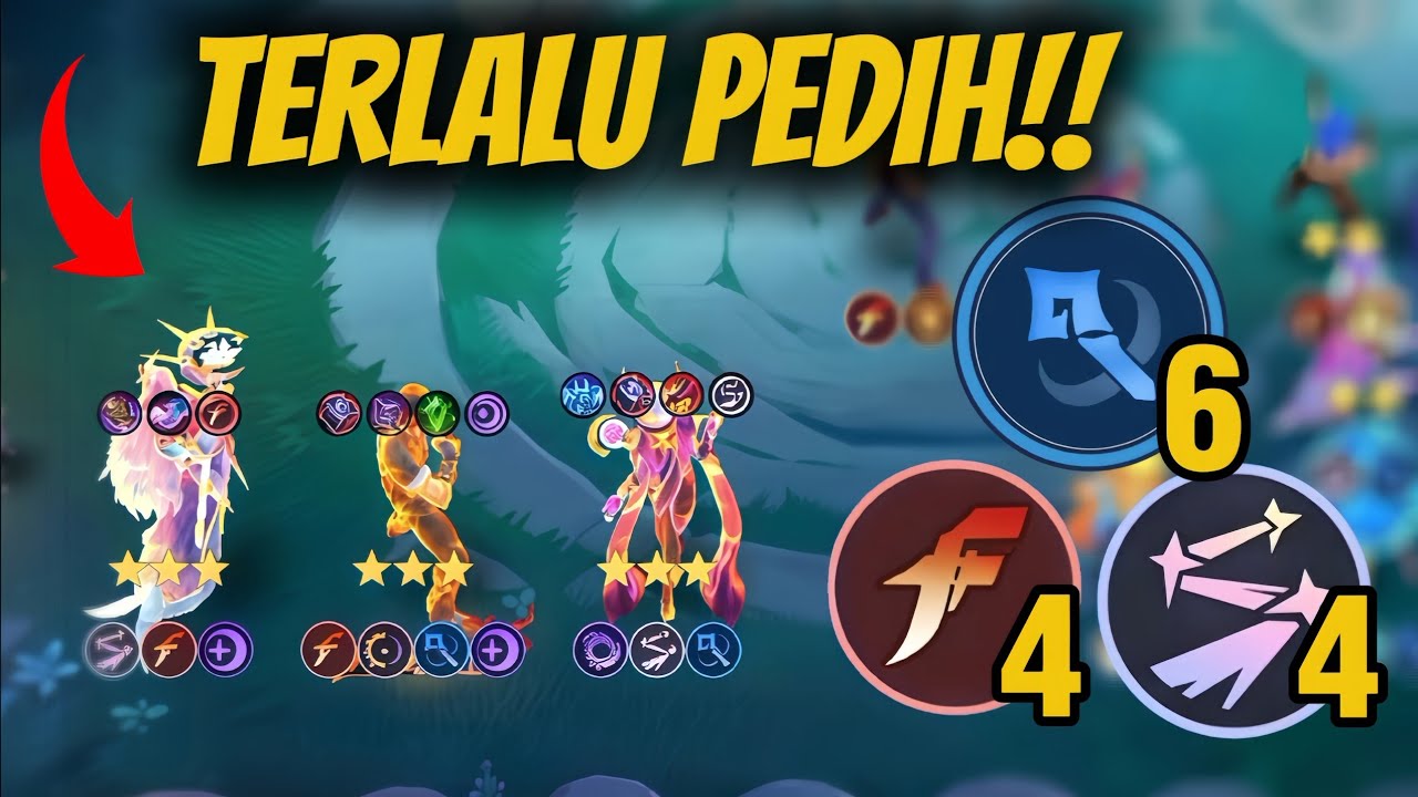 CUMA BUTUH 3 DETIK BUAT RATAIN MUSUH🔥‼️COMBO TERKUAT MAGICHESS GOGO SEASON 4 ‼️