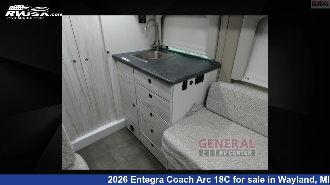 Spectacular 2026 Entegra Coach Arc 18C Class B RV For Sale in Wayland, MI | RVUSA.com