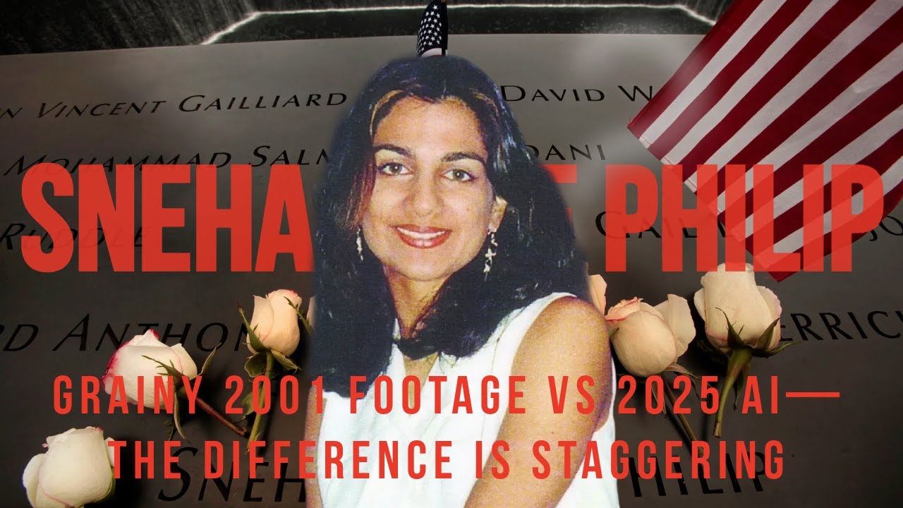 Sneha Anne Philip: The September 10, 2001 Security Footage That AI Can Finally Clarify Before 9/11